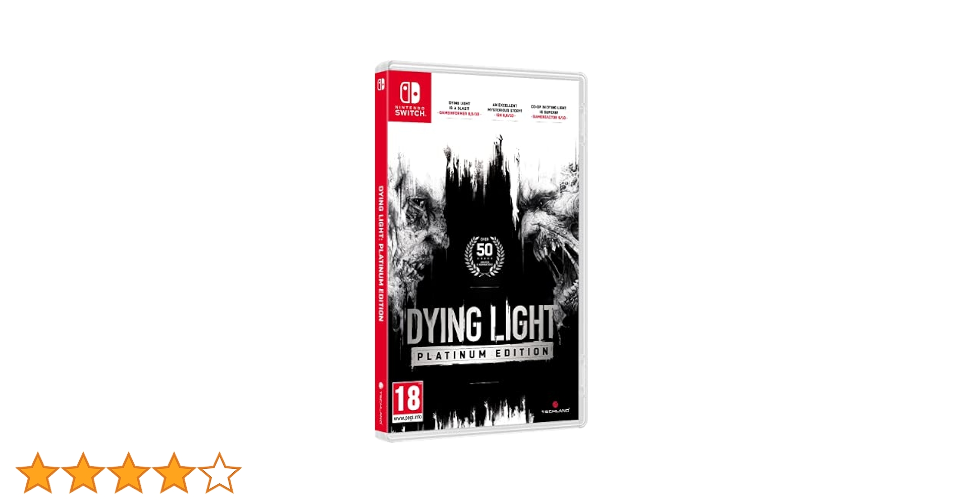 Nintendo Switch Dying Light Platinum & World War Z Dying Light Platinum Edition SWITCH